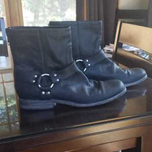 Frye harness boots
